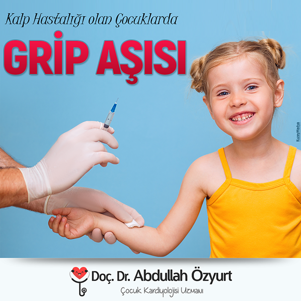 Kalp Hastalığı Olan Çocuklarda Grip Aşısı