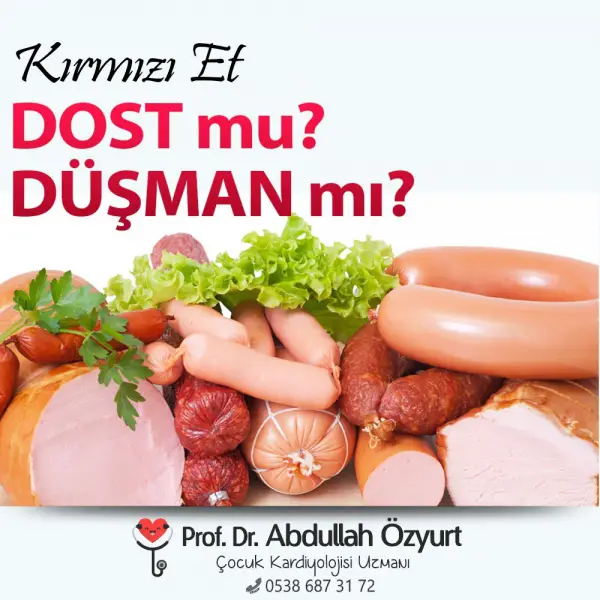 Kırmızı Et Dost mu? Düşman mı?